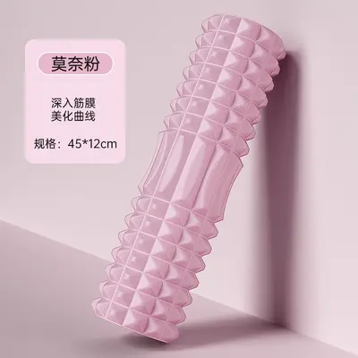 EVA içi boş yoga silindiri, hilal şeklinde kurt dişi çubuklu 33cm köpük silindiri, kas gevşetici, yoga silindiri, köpük silindiri. - 10