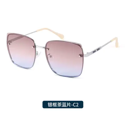 2026 Polarized Sunglasses, Metal Frame, UV Protection, Women's, Model 2232 - 8