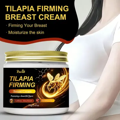 RUOALL tilapia sıkılaştırıcı göğüs kremi, 70 g şeffaf kavanoz