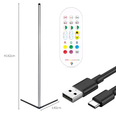 USB müzik alma lambası APP atmosfer lambası Bluetooth fantom köşe atmosfer lambası Bluetooth APP zemin atmosfer lambası