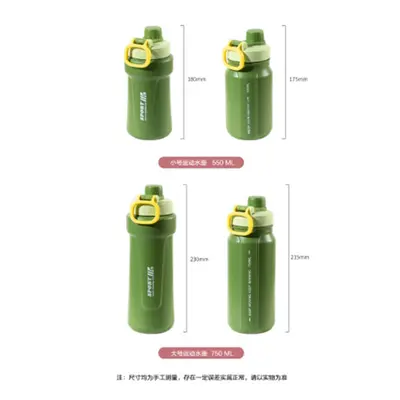 Large Capacity Insulated Outdoor Sports Water Bottle for Cycling