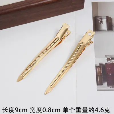 Hair Root Fixing Pointed Duckbill Clip for Salon Use, Sectioning Hair Clip - 10