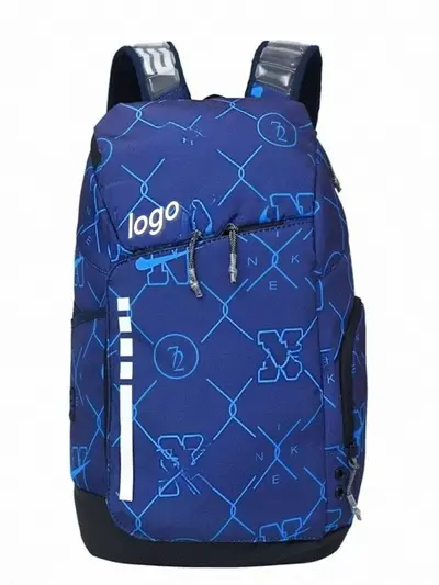Elite Basketball Rucksack mit Luftpolster, Doppel-Schulterriemen, Luftkissen-Rucksack, Lastverteilung, großes Fassungsvermögen, Schülerrucksack, Reise-, Pendel- und Bergsteiger-Rucksack