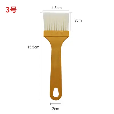 Toptan yüksek sıcaklık barbekü fırçası, pankek, ev tipi yağ fırçası, pişirme, kızartma şişleri, gıda sınıfı, tüy bırakmayan yağ fırçası - 11