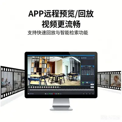 H265 Ağ NVR 128 Kanal 12MP Sabit Disk Video Kaydedici Ses ve Video Gözetim Ana Cihazı - 4