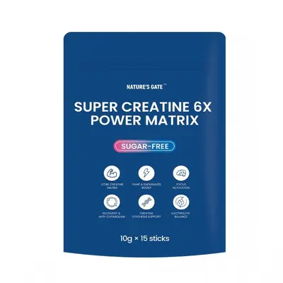 TK Super Creatine 6X Power Matrix Powder - 5