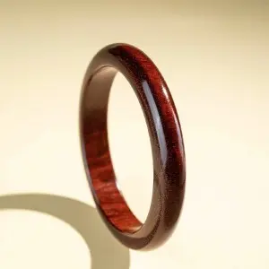 Chinesisches Holzarmband mit Drehstruktur-Design - 4