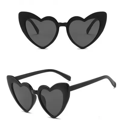 Herzförmige Damensonnenbrille im Modell 2022, modisch, für große Gesichter