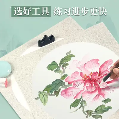 Chinesisches Malerei-Pigmentset, 12 Farben, Anfängerset mit Werkzeugen - 4