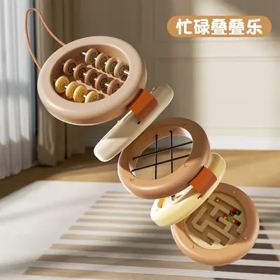 跨境儿童益智玩具忙碌手提包多元启蒙多功能早教婴儿早教益智玩具 - 8