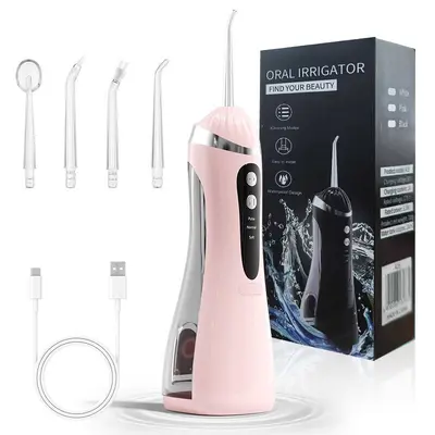 Elektrikli Su Flosser Diş Temizleyici, Taş Temizleme Fonksiyonu - 9