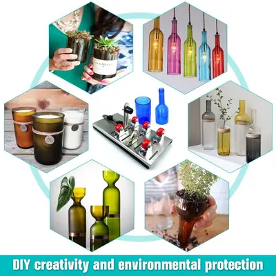 DIY Glasflaschenschneider aus Edelstahl für Glas- und Keramikflaschen