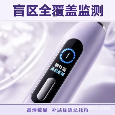 Sonic Vibration Electric Toothbrush with Leak Reminder, Large LCD Screen, Adult Automatic Sonic Gift Box Set