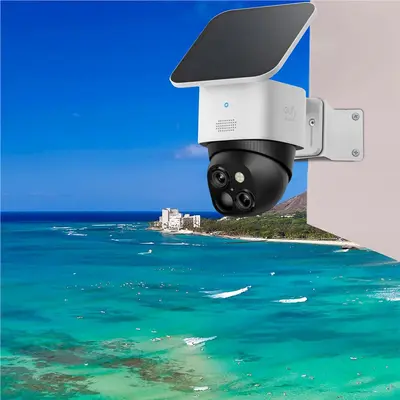 WiTi wall corner bracket for CCTV security cameras