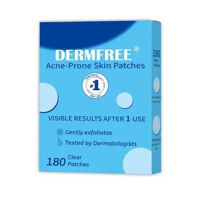 DERMFREE Pickel-Pflegepflaster 36 Stück, 5 Packungen, FDA-zertifiziert