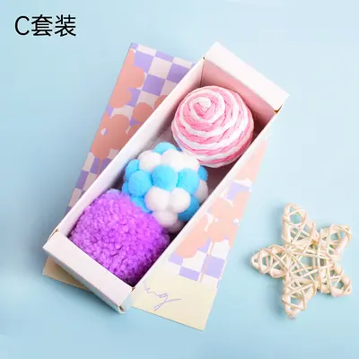 Plush Bell Bouncing Ball Cat Toy, Scratch and Bite Resistant - 9