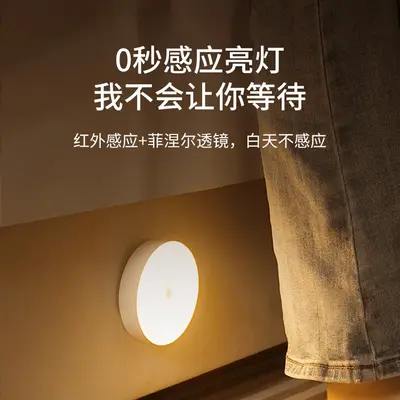 Daguanyuan Human Body Sensor Night Light, Rechargeable