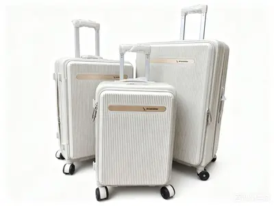 Genişletilebilir PC Kabin Bavul Seti, 3'lü, Sessiz Döner Tekerlekli - 10