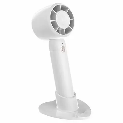 Yüksek güçlü, sınır ötesi, popüler, USB şarjlı, dijital ekranlı, şarj edilebilir, dış mekan kullanımı ve öğrenci yurtları için uygun, katlanabilir el tipi vantilatör. - 11