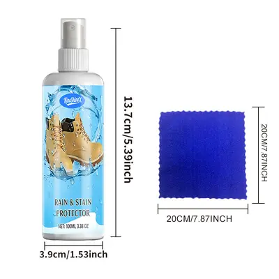 Kineshinex Wildleder-Schutzspray, wasserabweisend, für Schuhe und Stiefel