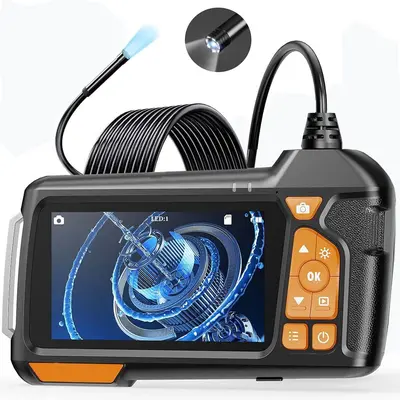 Endoskop Kamera 4.3 İnç HD Ekranlı Taşınabilir 5.5mm
