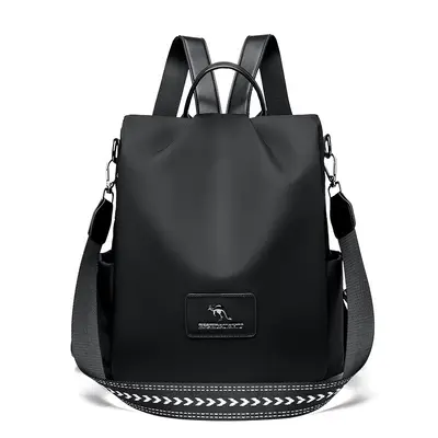 Women's Oxford Fabric Anti-Theft Backpack, Large Capacity Everyday Backpack - 9