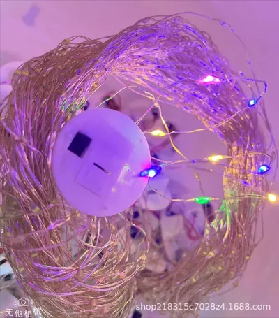 LED-Lichterkette mit runder Basis, 2032 digital - 7