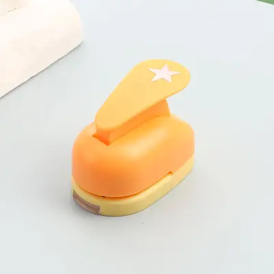 Medium Handmade Embossing Machine with Star and Heart Punches - 8