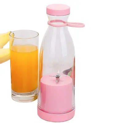 Tragbarer elektrischer Entsafter Multi-Funktion USB-Aufladung Saftflasche Entsaftungstasse Fruchtsaft Rührtasse