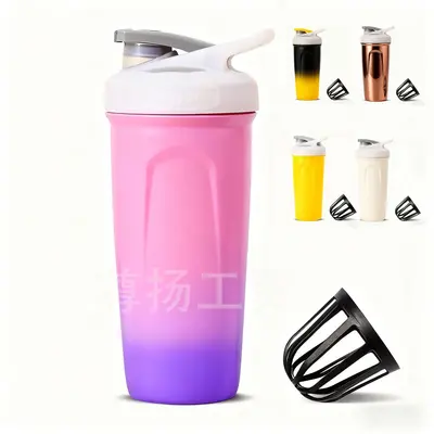 Proteinshaker-Becher, einwandig, mit Griff