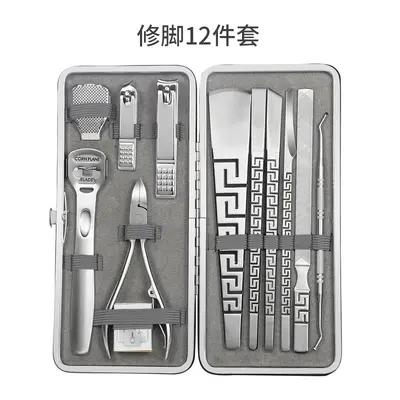Dreiteiliges Pediküremesser-Set für Nägel und Hornhaut - 11