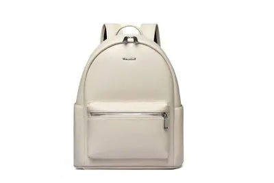 Women's PU Leather Backpack, Large Capacity School and Travel Bag - 8
