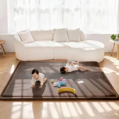 Children's Crawling Mat, Fall-Proof Thickened Non-Slip Play Mat - 11