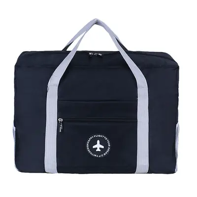 Thickened round label luggage storage bag, can be used as a car bag travel bag, foldable, washable business trip clothing organizer bag - 9