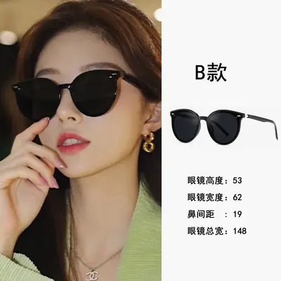 Unisex Polarized Large Frame Sunglasses with UV Protection - 10