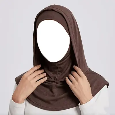 Einteilige Balaclava-Unterziehmütze mit elastischem Baumwollschal und Kapuze - 7