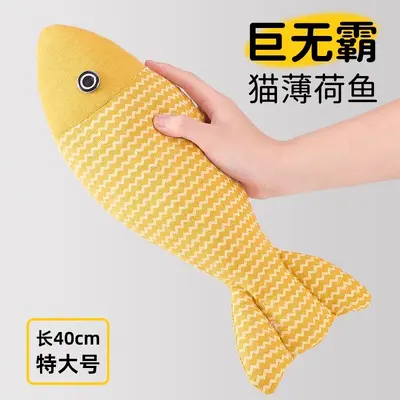 Catnip Simulated Fish Cat Toy for Kittens, Chew Toy - 5