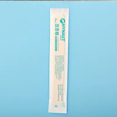 Disposable Medical Tongue Depressor, Bamboo Wood, for Children, Individually Packed