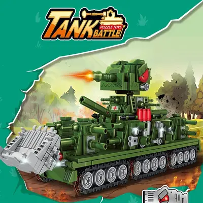 World of Tanks KV-44 Karl Yapı Blok Seti, 99 Parça Leviathan Model - 2