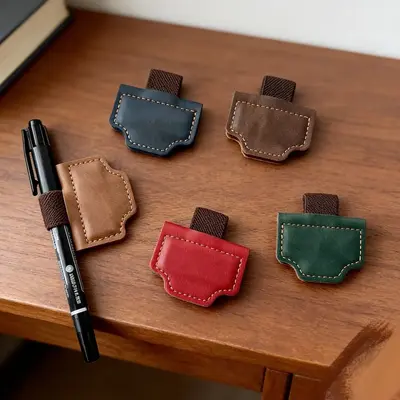 Magnetic Bookmark with Customizable Letters, Pen Holder - 3