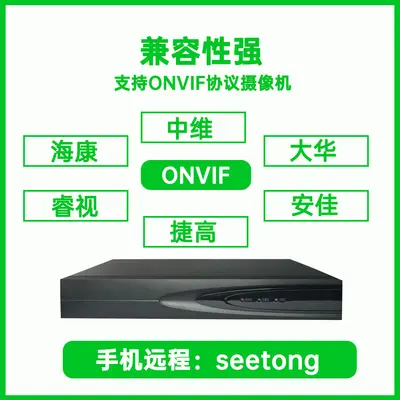 Tianshitong NVR Surveillance Host Hard Drive Storage Security Monitoring Video Recorder Seetong Genuine First-hand Source
