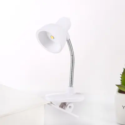 Sevimli kız gibi kalp mini masa lambası yaratıcı göz koruması okuma klipsi lamba başucu gece lambası taşınabilir kitap klipsi lambası - 7