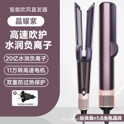 Negative Ion Dry and Wet Hair Dryer with HT01 Hair Straightener Function - 10