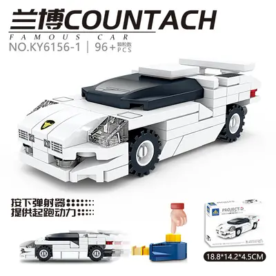Kaizhi building blocks, launching racing car model, boys toy - 12