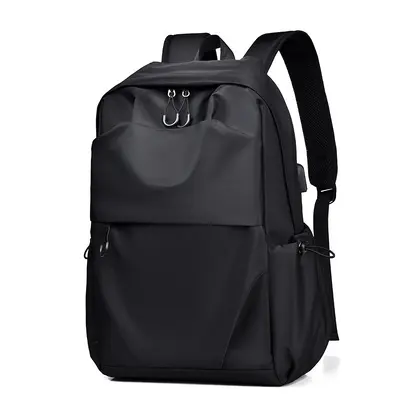 Cross-border Multifunctional Computer Bag, Large Capacity Commuter Men's Backpack, Custom Printed Logo, Men's Casual Double-Shoulder Backpack, School Bag