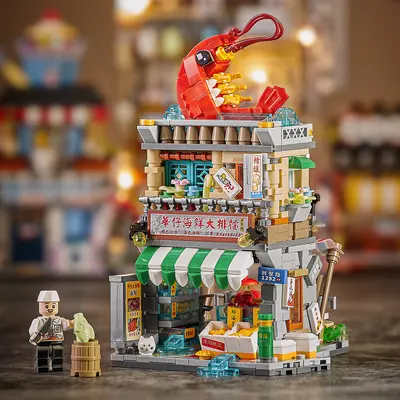 LOZ Building Blocks Street Scene Set, Ages 8-12 - 5