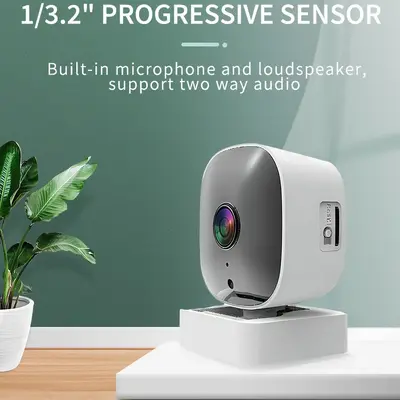 K7跨境爆款WiFi卡片机智能高清广角手机远程家用室内监控摄像头
