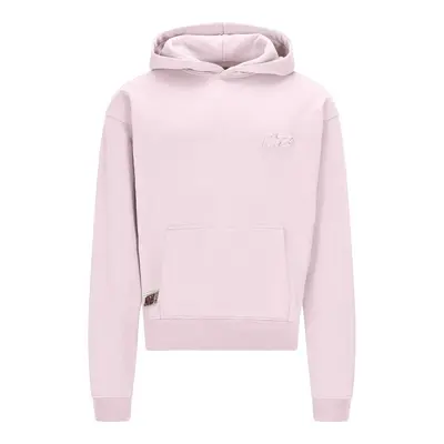 Oversize-Hoodie mit Reißverschluss, Buchstabenstickerei, Herren