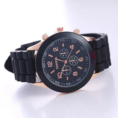 Spot Geneve Geneve Silikon Uhr Damen Korea-Stil elegant und schön farbiges Gel Student Casual Uhr - 11