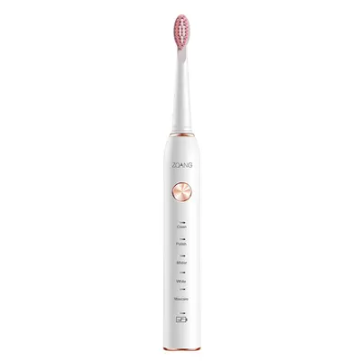 USB Rechargeable Smart Electric Toothbrush, Sonic Vibration - 7
